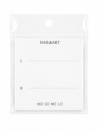 Press-On Nail Size & Display Card Inserts