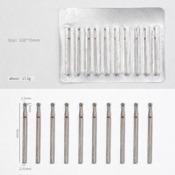Diamond Ball Drill Bit 10pcs
