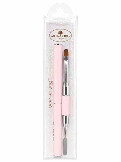Gel Brush With Spatula