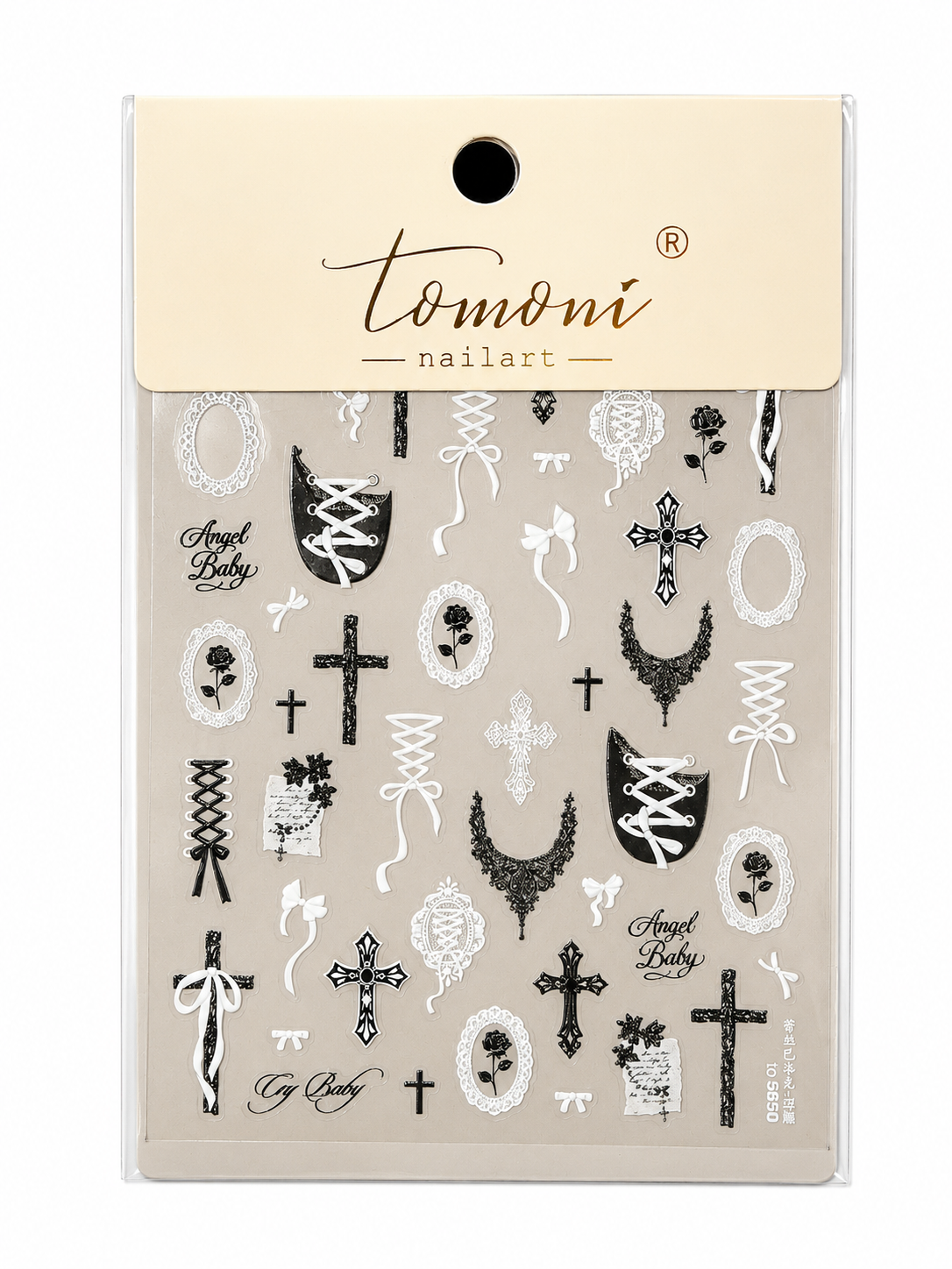 Lace & Cross Sticker