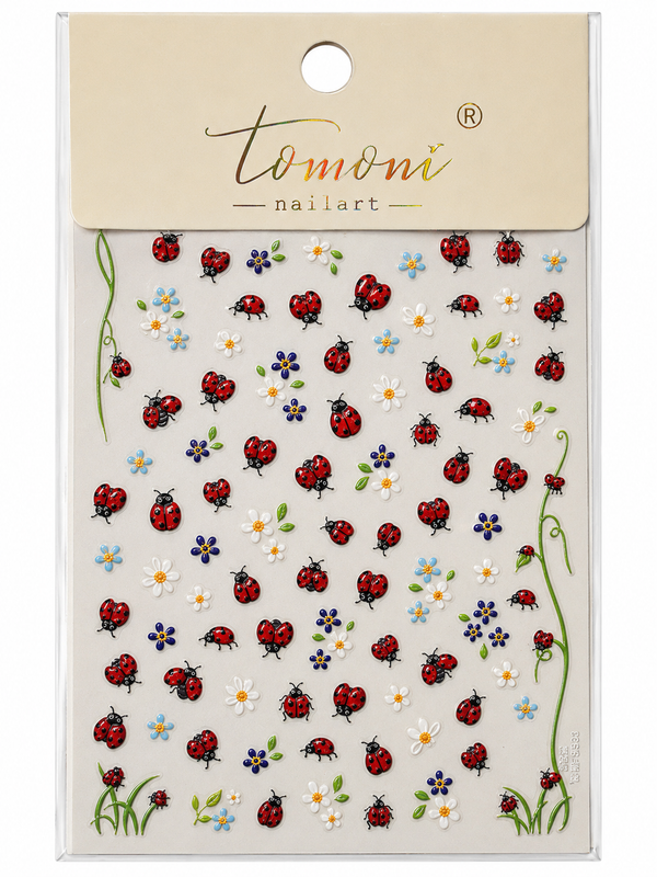 Glitter Ladybug Sticker