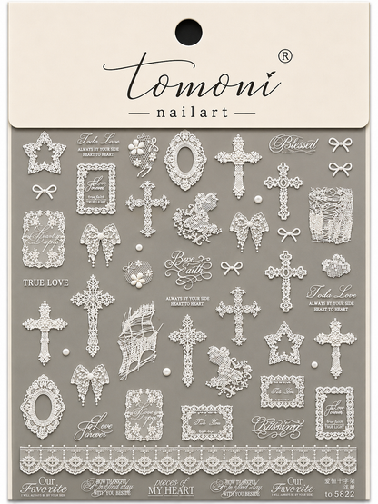 Lace Heirloom Nail Sticker