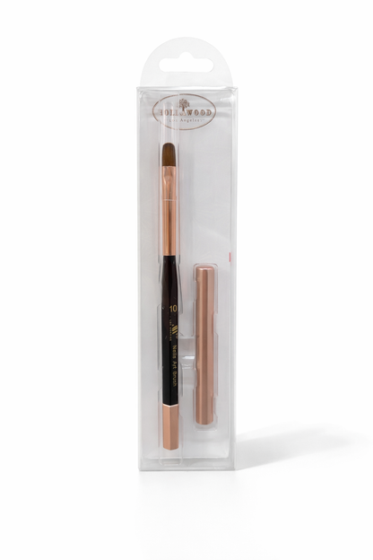Black & Rose Gold Round Gel Brush