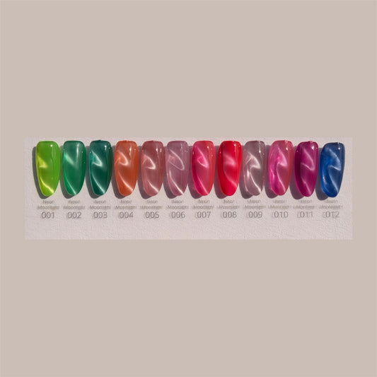 Neon Moonlight Cateye Gel Color