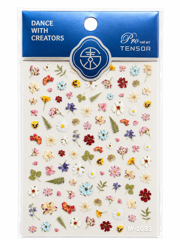 Wildflower Meadow Nail Stickers