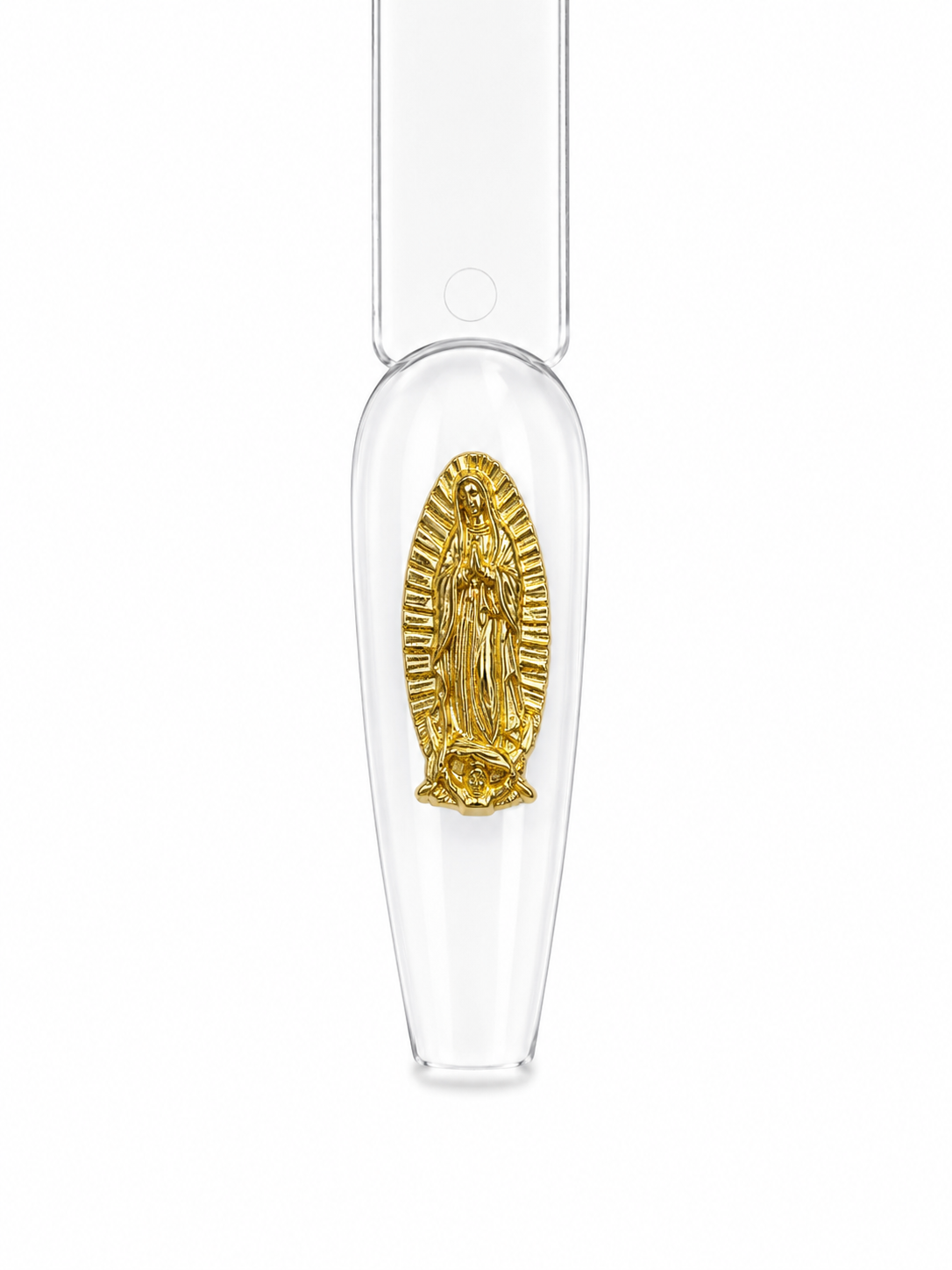 Small Virgin Mary Nail Charm