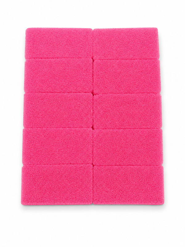 Pink Disposable Pedicure Pumice Blocks