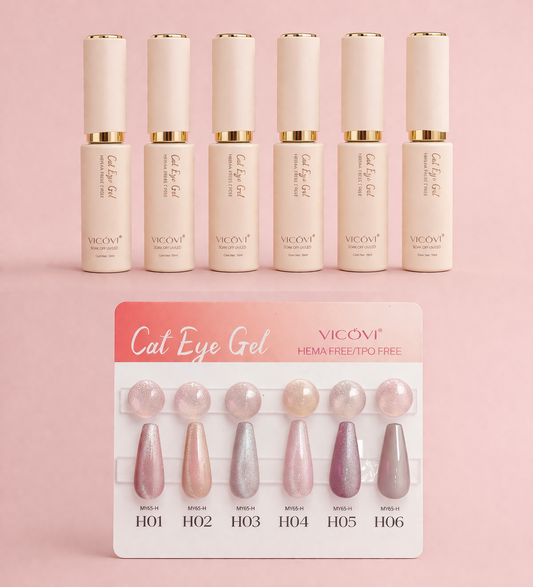 VICOVI Cat Eye Gel Collection – Blush Shimmer Series