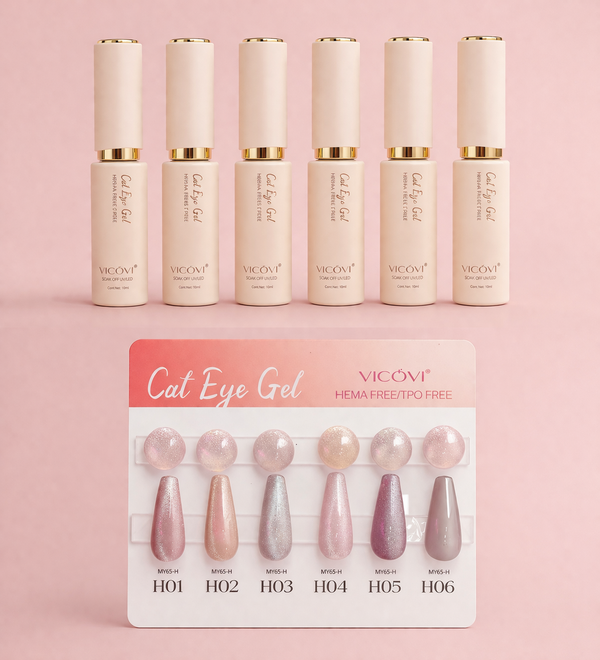 VICOVI Cat Eye Gel Collection – Blush Shimmer Series