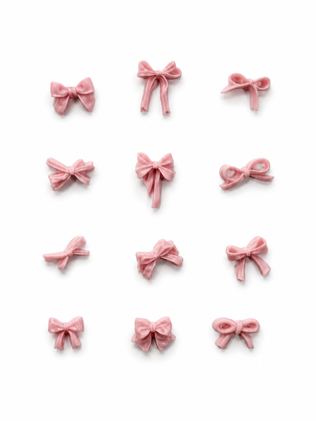 Dainty Bow Charm Mix