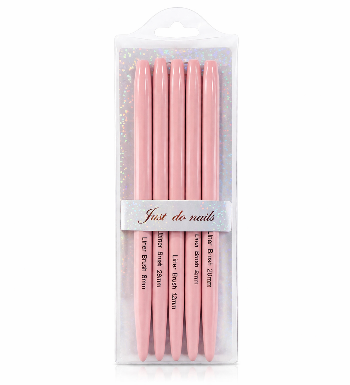 Precision Liner Nail Art Brush Set – 5 Piece