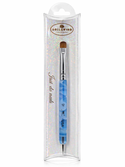 Blue Marble French Brush
