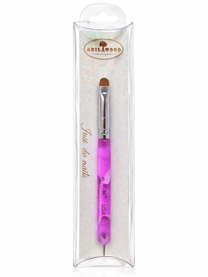 Purple Marble French Brush