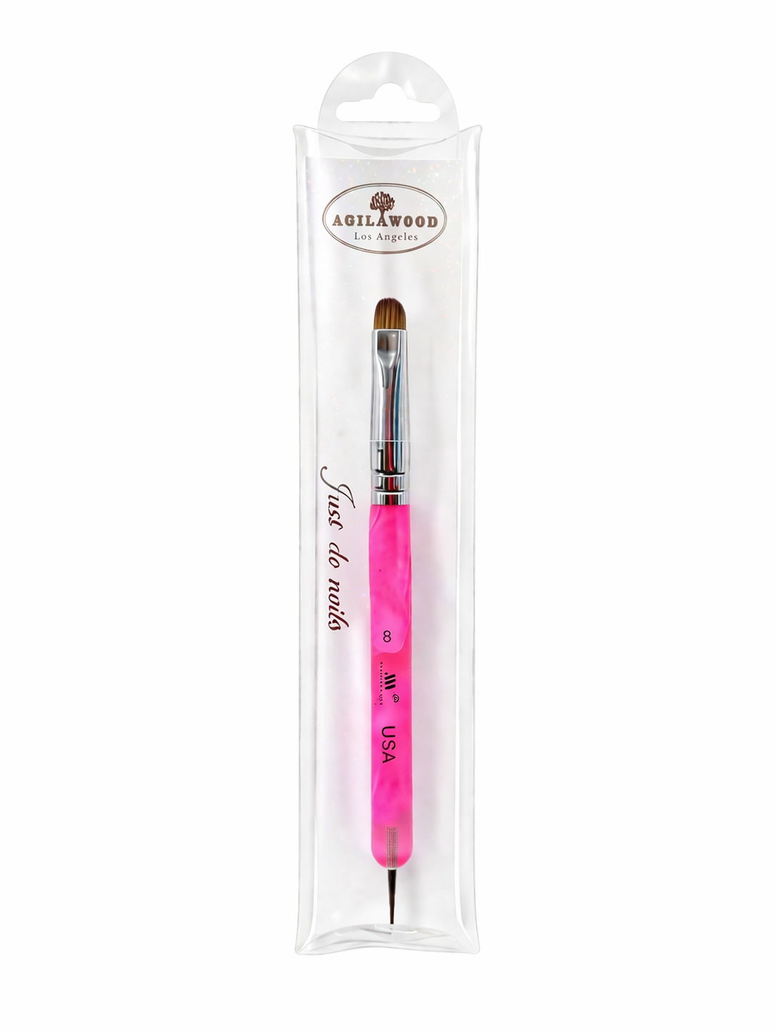 Pink Marble French Brush