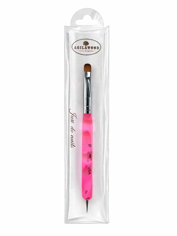 Pink Marble French Brush
