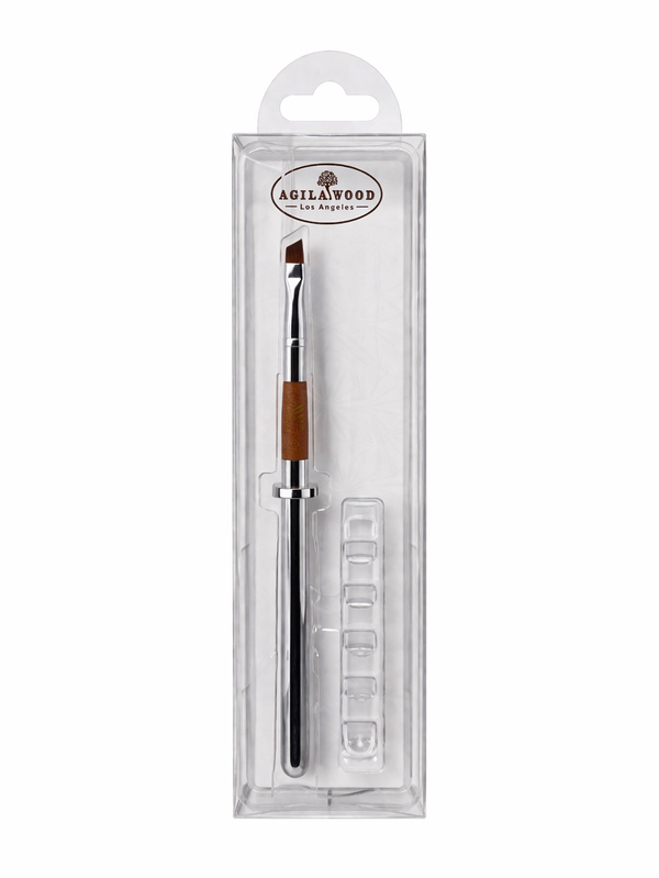 Angled Gel Brush with Cap size 6