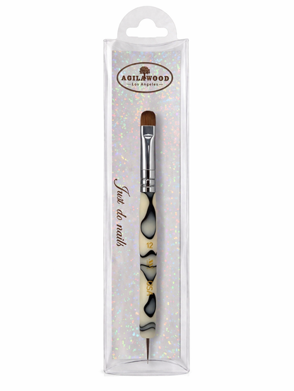 White Marble French Brush