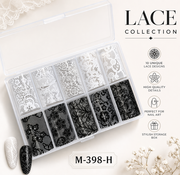 Lace Foils 10-Pc
