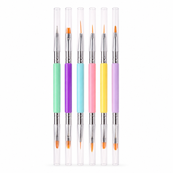 Pastel Duo Detail Brush Set (6 PCS)