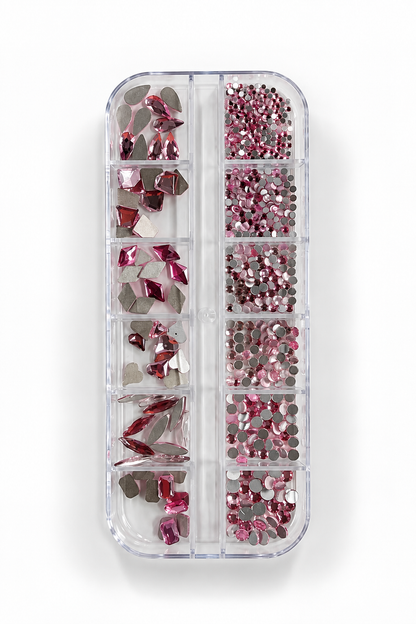 Light Pink Rhinestone Set