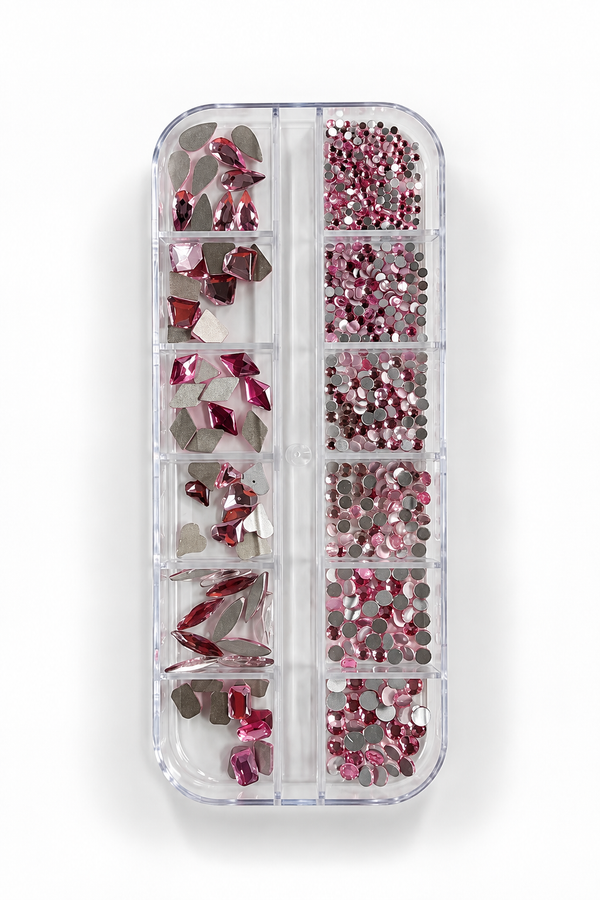 Light Pink Rhinestone Set