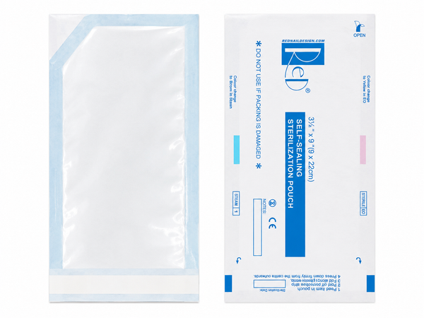 Self Seal Sterilization Pouches (9x22cm)