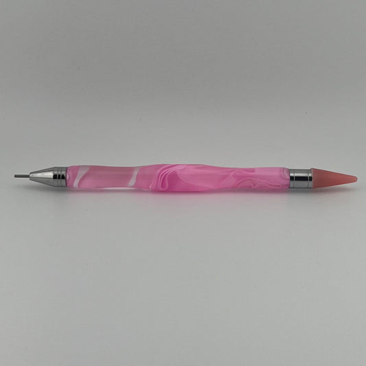 Pink Marble Wax Pen