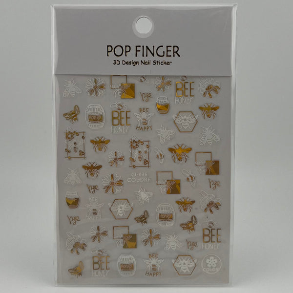 Honey Bee Nail Sticker