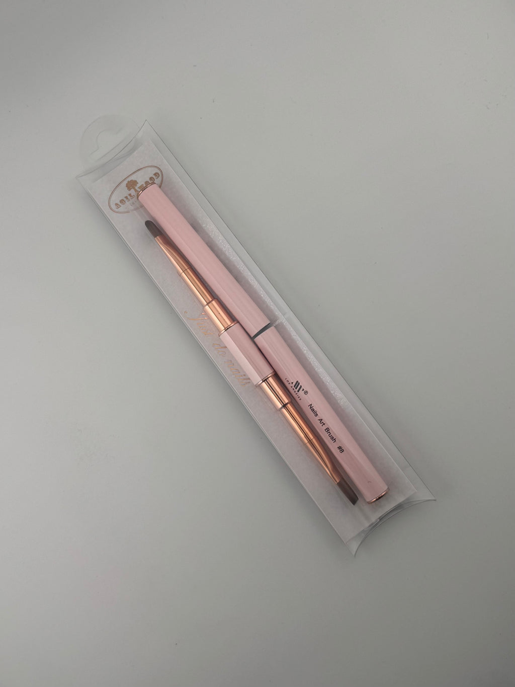 SIZE 8 PINK DOUBLE SIDED ART BRUSH