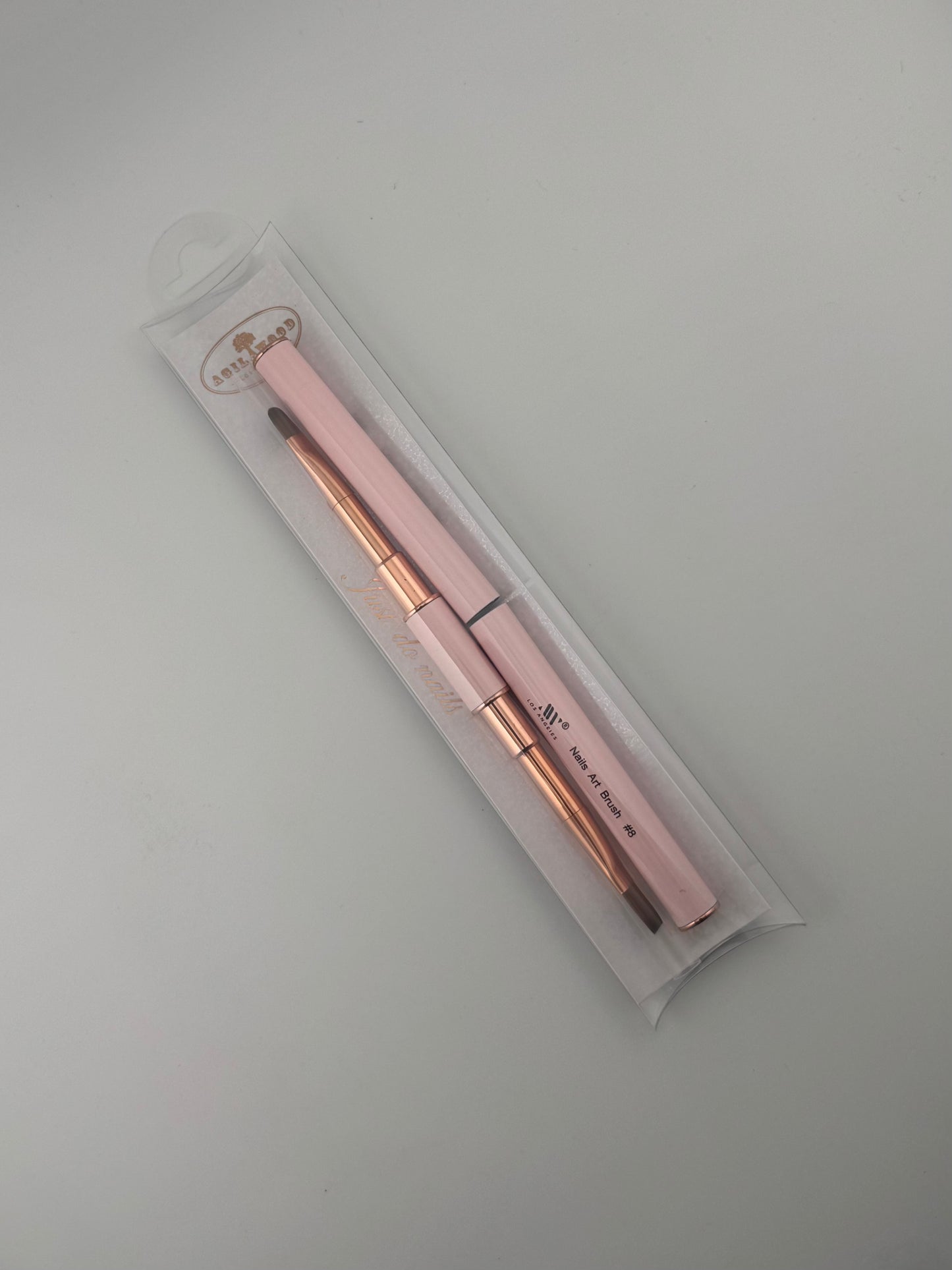 SIZE 8 PINK DOUBLE SIDED ART BRUSH