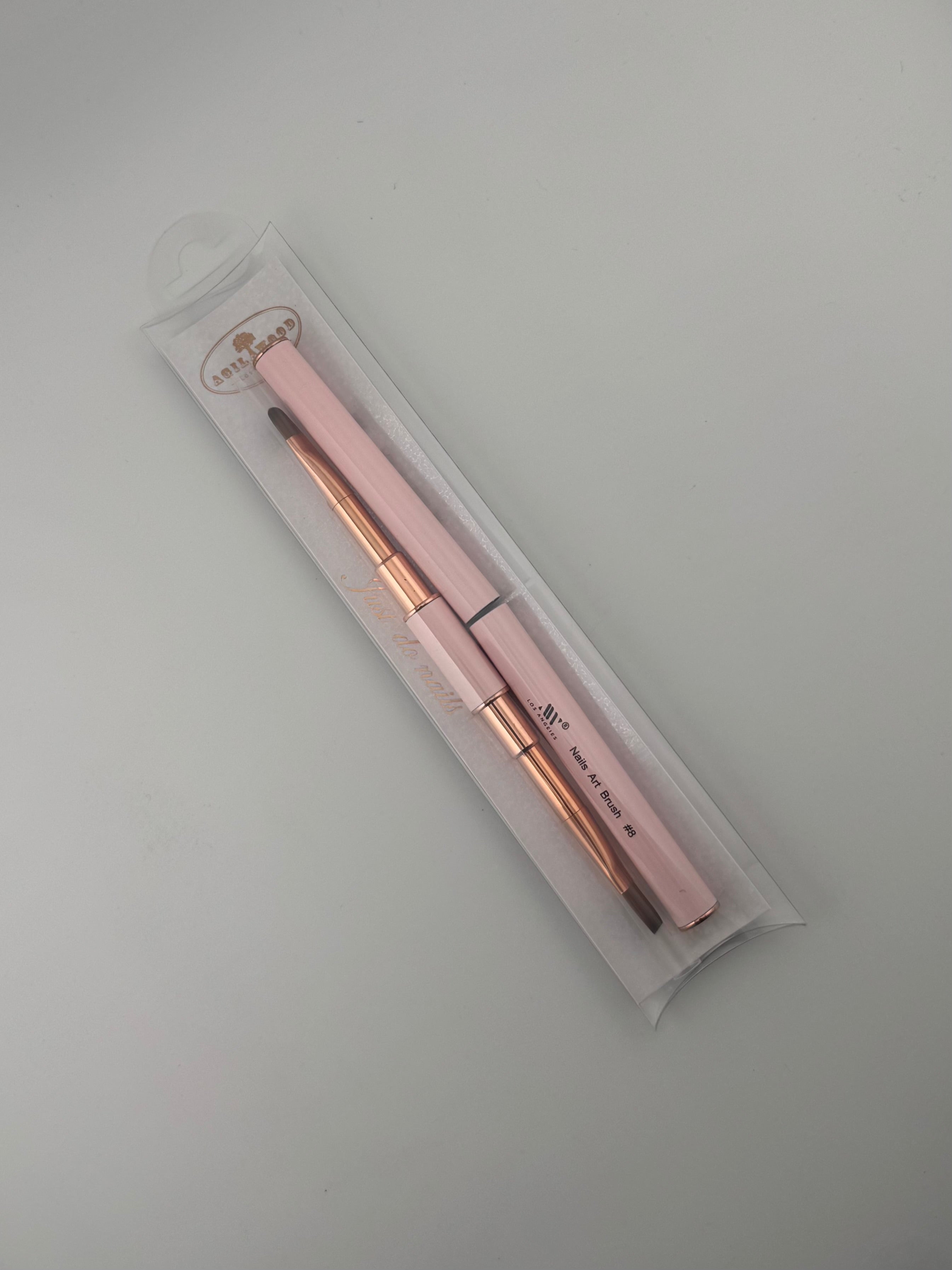 SIZE 8 PINK DOUBLE SIDED ART BRUSH