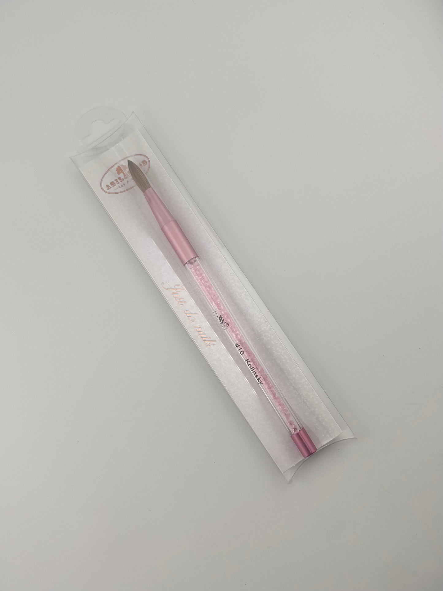 SIZE 10 KOLINSKY PINK BRUSH