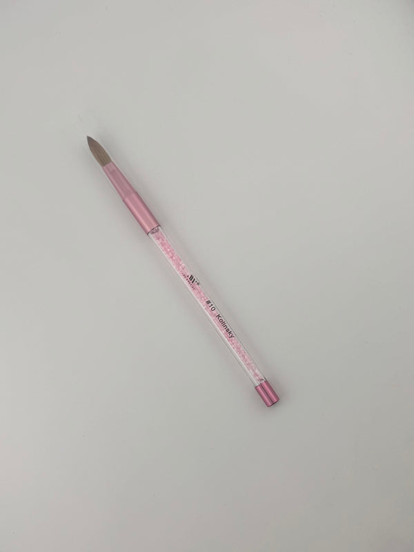 SIZE 10 KOLINSKY PINK BRUSH