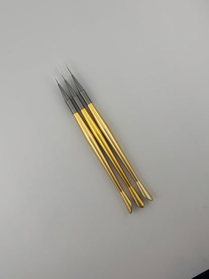 Gold Liner Brush Set Of 3
