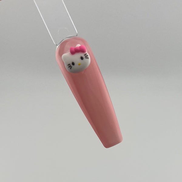 Velvet HK with Pink Bow- 10pcs