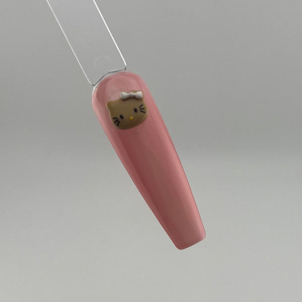 Brown Hk with White Bow-10pcs