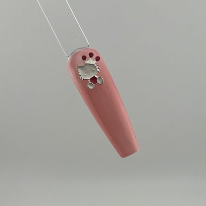 HK With Crown Nail Charm