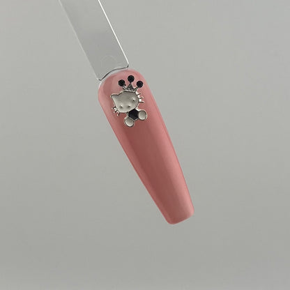 HK With Crown Nail Charm