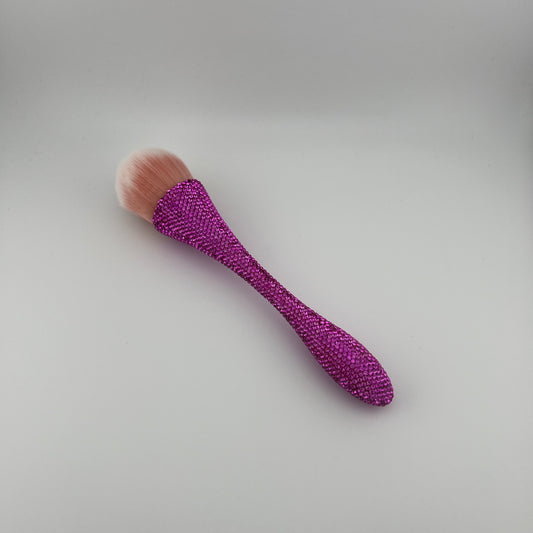 Purple Blinged Out Duster Brush