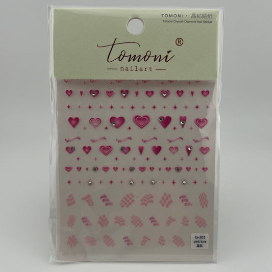 Heart & Star Nail Sticker