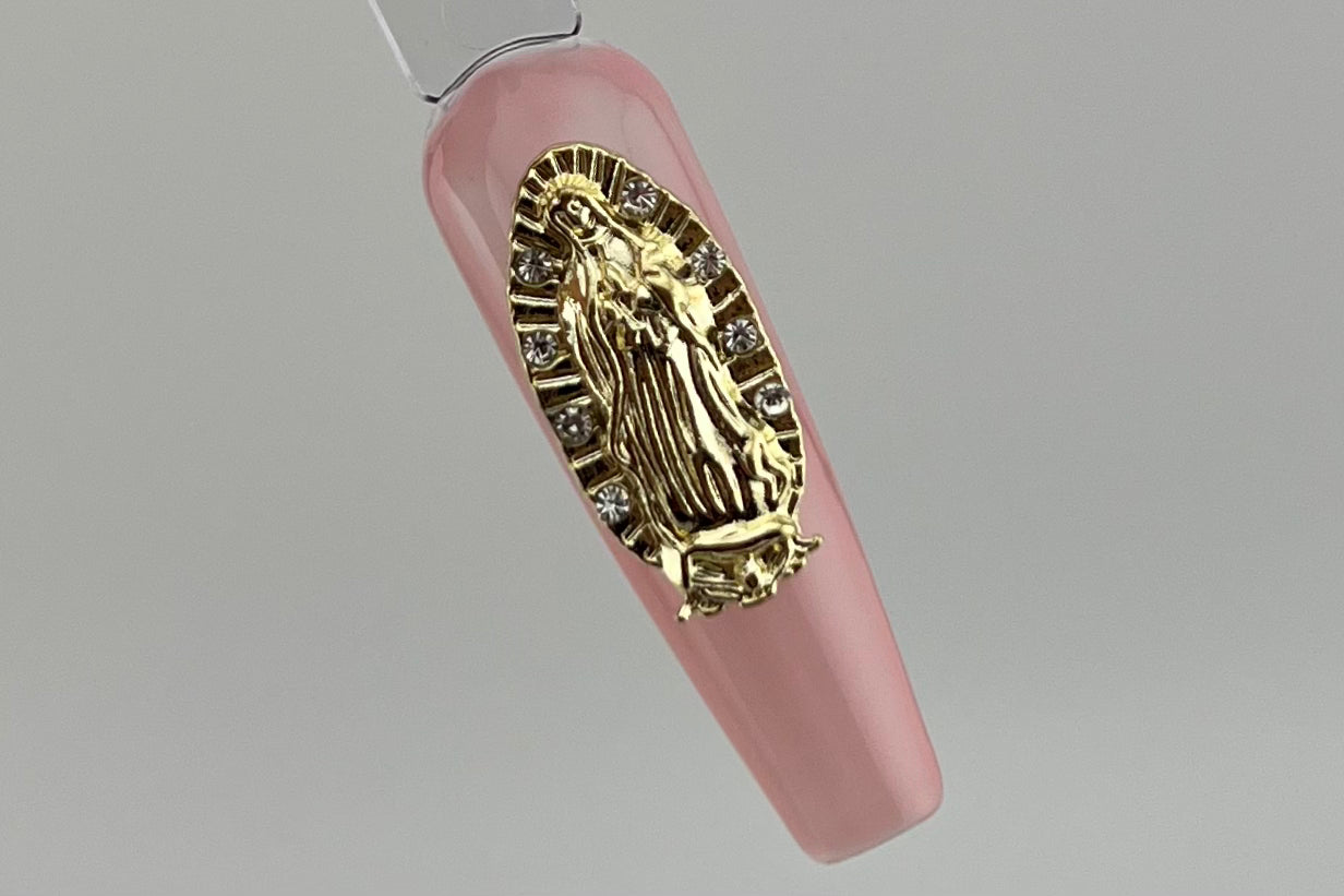 Big Virgin Mary Nail Charm