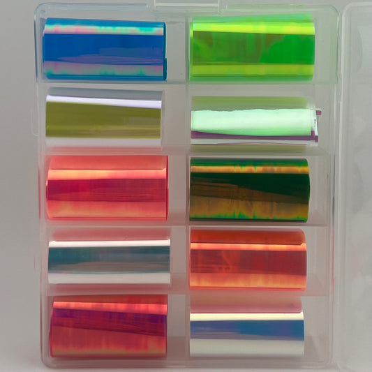 Iridescent Nail Foil Box