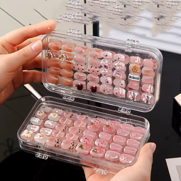 TRI-FOLD PRESS-ON ORGANIZER STORAGE CASE ADHESIVE INCLUDED