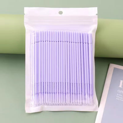 COTTON MICRO Brush SWABS 100PC