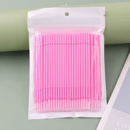 COTTON MICRO Brush SWABS 100PC