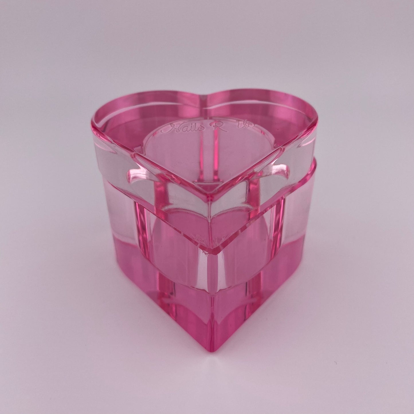 NRU Crystal Heart Dappen Dish