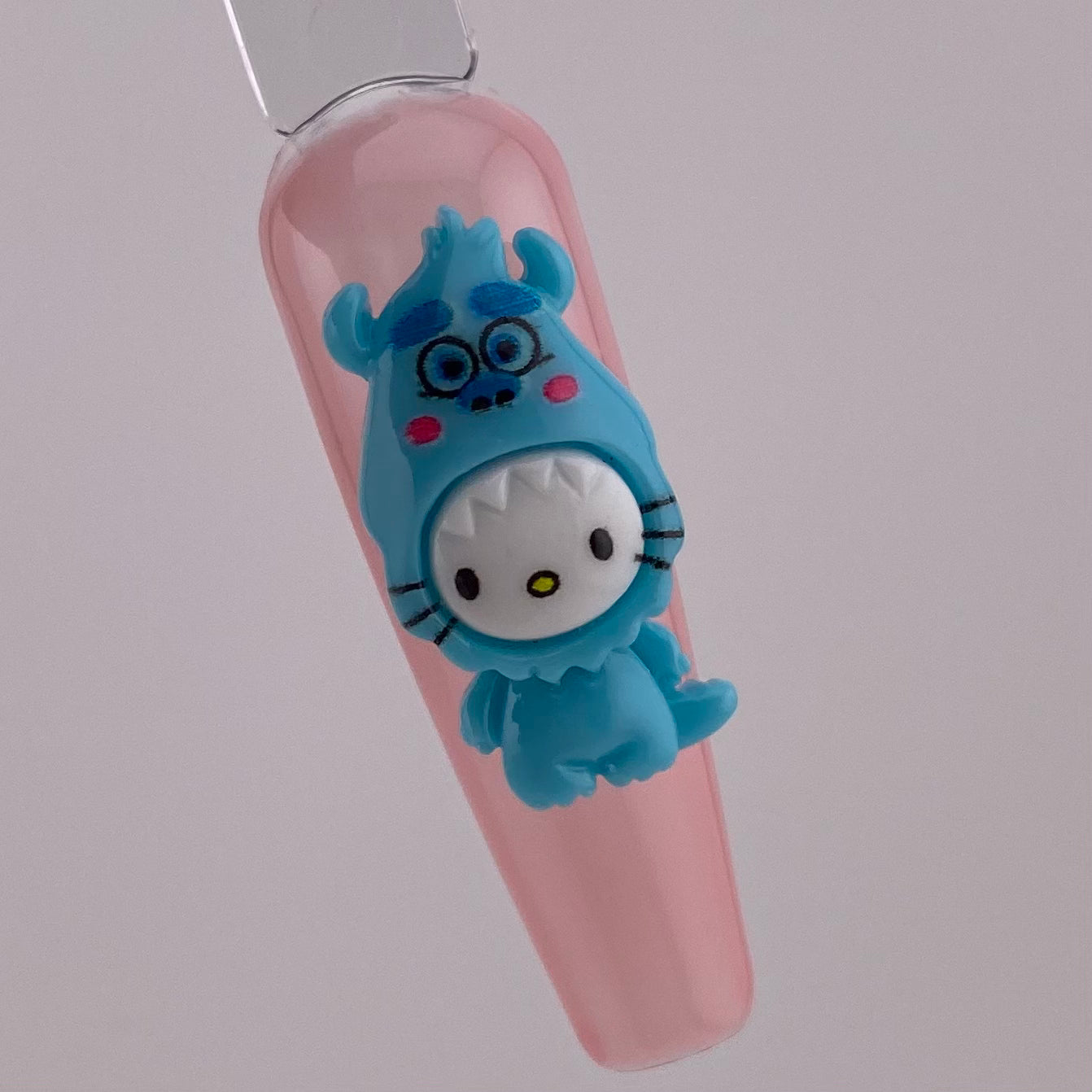 HK Blue Costume Kawaii Charm-10pc