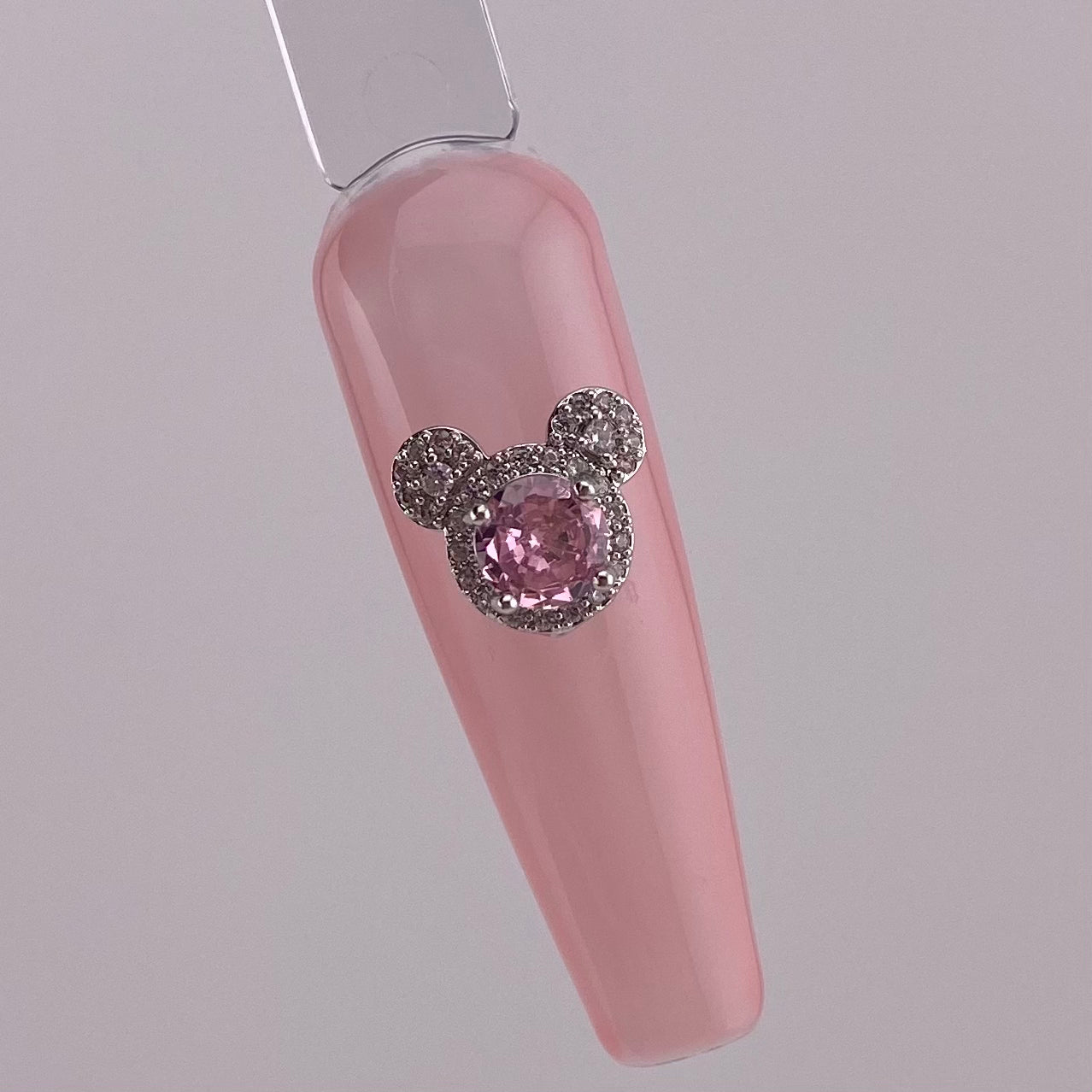 Studded Mouse Nail Charm