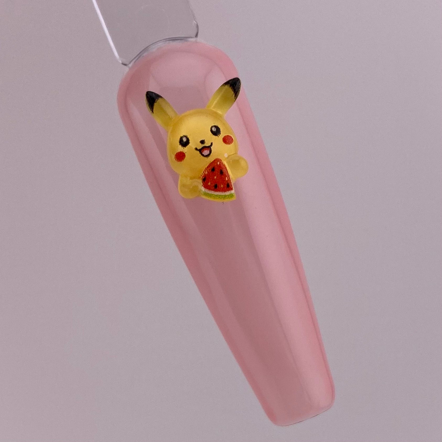 Pikachu with Watermelon Kawaii Charm