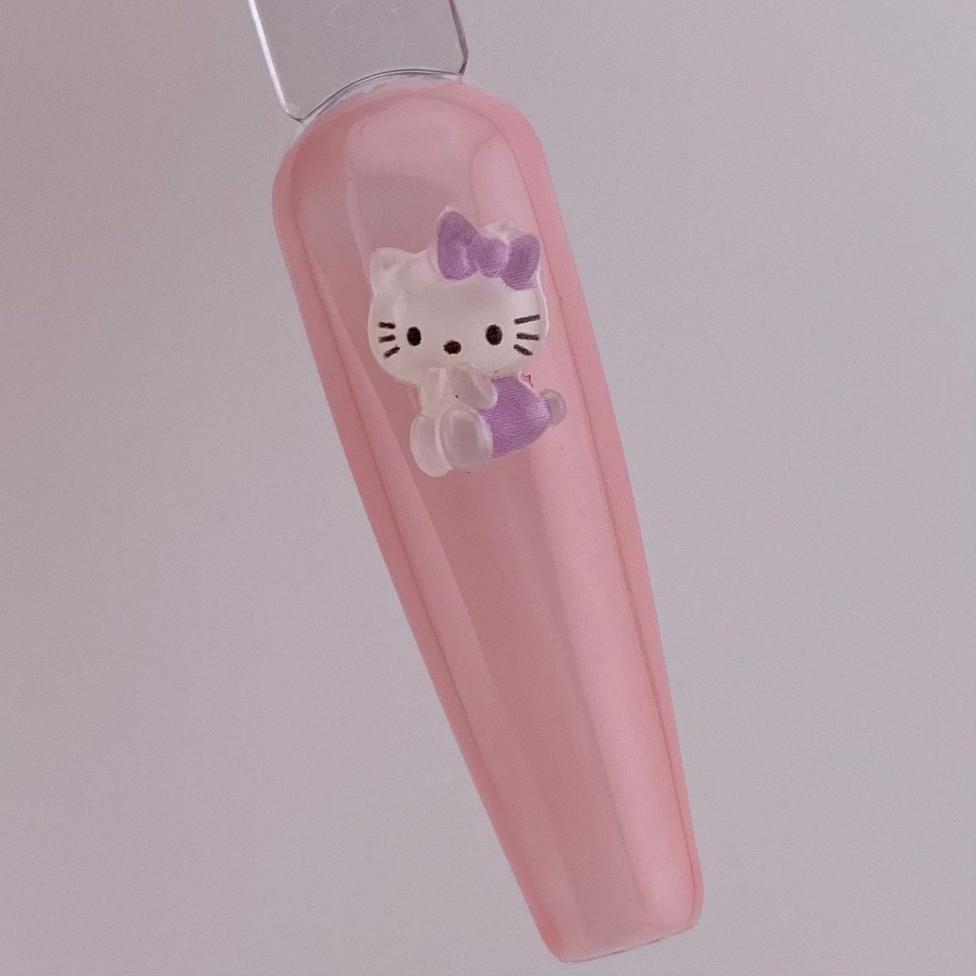 Purple HK Kawaii Nail Charm